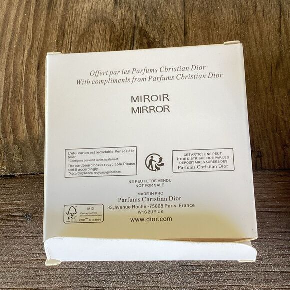 New w/ Box Christian Dior Makeup Compact Mirror & Mini Rouge Lipstick 772 - Picture 9 of 9